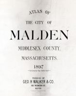 Malden 1897 Published by Walker 